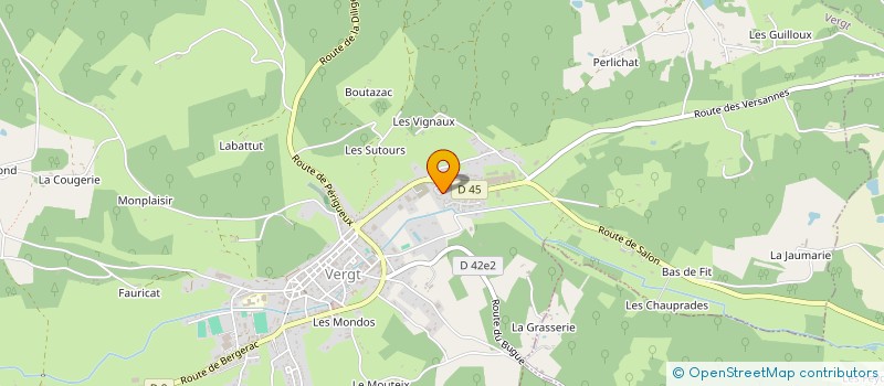 localisation de l'entreprise MADAME JEANNE CELERIER  VAL DE LOUYRE ET CAUDEAU