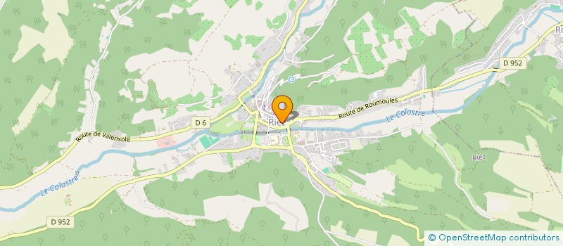 localisation de l'entreprise MADAME JEANNE CELESTIN à RIEZ