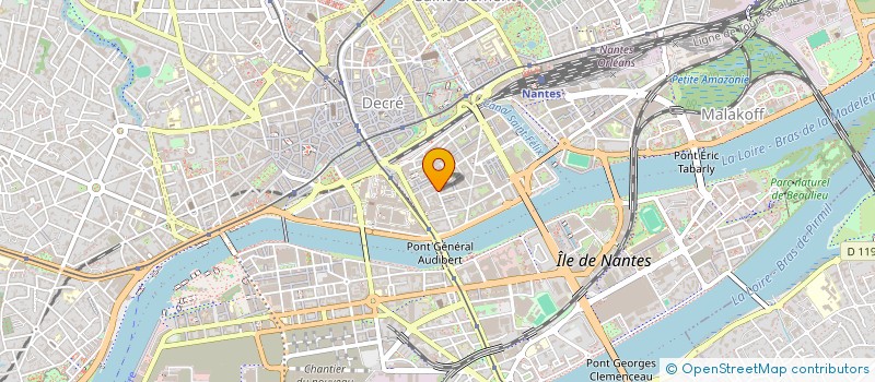 localisation de l'entreprise MADAME JEANNE CHANTREAU  GENESTON