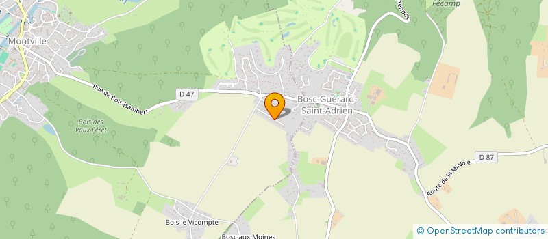 localisation de l'entreprise MADAME JEANNE CHARLES  MONTVILLE