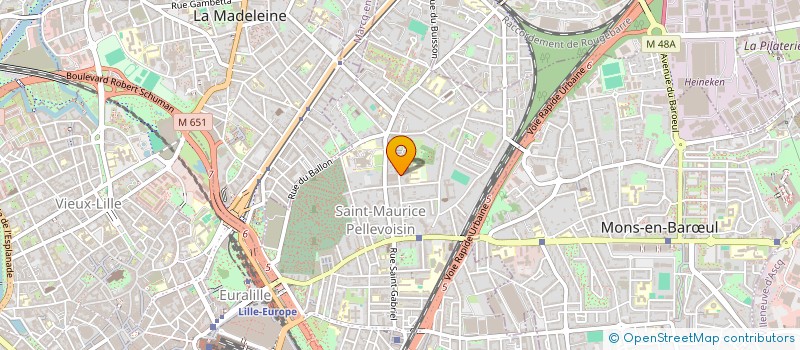 localisation de l'entreprise MADAME JEANNE CHARLET à LILLE