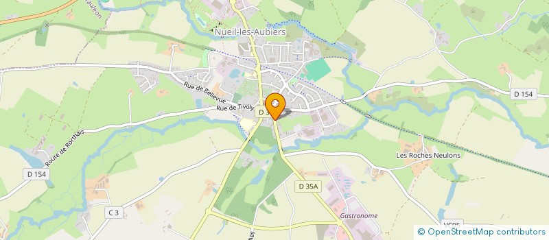 localisation de l'entreprise MADAME JEANNE CHARRIER  NUEIL-LES-AUBIERS