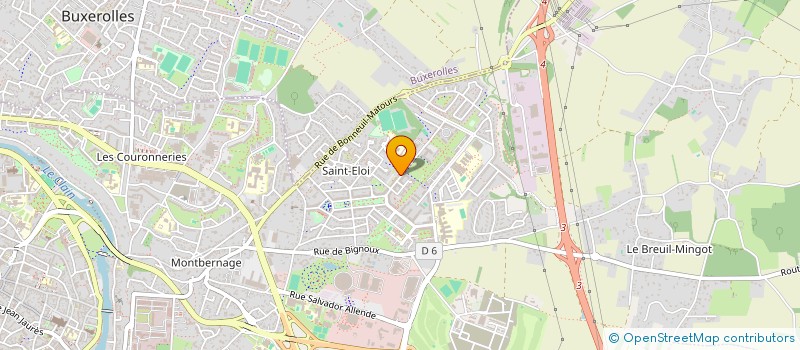 localisation de l'entreprise MADAME JEANNE CHRISMANN  POITIERS