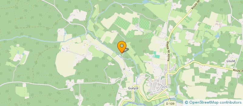 localisation de l'entreprise MADAME JEANNE CID  POUDENAS