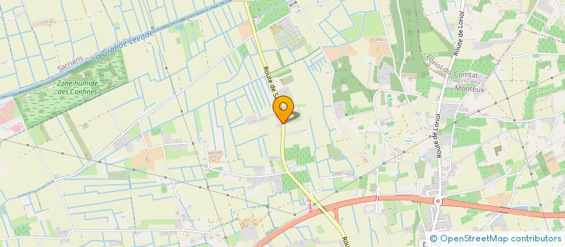 localisation de l'entreprise MADAME JEANNE CIURLEO  MONTEUX