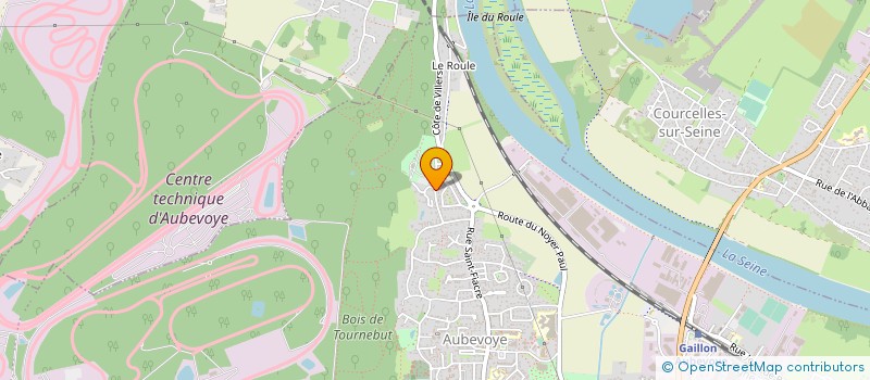 localisation de l'entreprise MADAME JEANNE CLOUTIER  LE VAL D'HAZEY