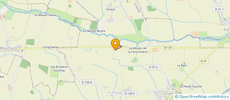 localisation de l'entreprise MADAME JEANNE COGNEAU à UNVERRE