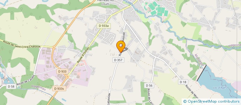 localisation de l'entreprise MADAME JEANNE COMMANAY à HAGETMAU
