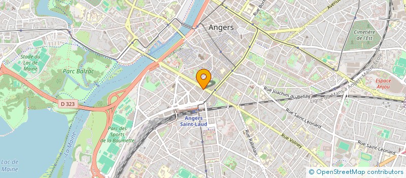 localisation de l'entreprise MADAME JEANNE CONSIGNY  ANGERS