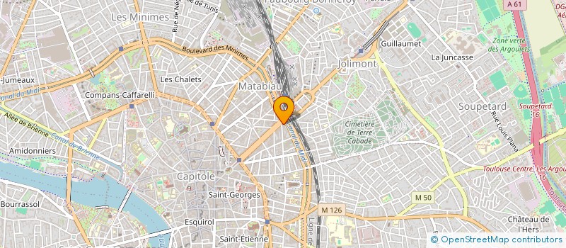 localisation de l'entreprise MADAME JEANNE CORNELIUS à TOULOUSE