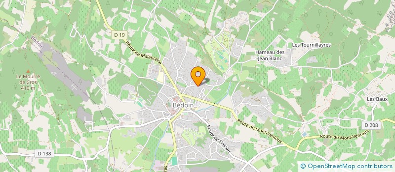 localisation de l'entreprise MADAME JEANNE CORTES  BEDOIN