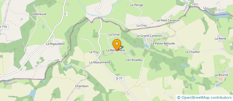 localisation de l'entreprise MADAME JEANNE CREMER à NOUZERINES