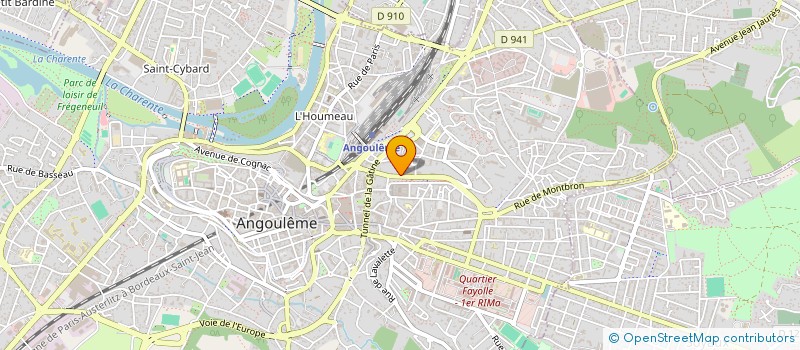 localisation de l'entreprise MADAME JEANNE DAGNAS à ANGOULEME