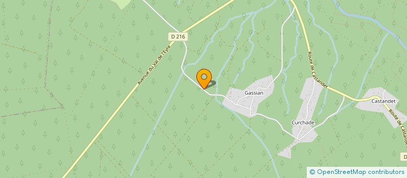 localisation de l'entreprise MADAME JEANNE DARROUY  MIOS