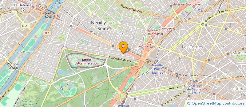 localisation de l'entreprise MADAME JEANNE DAVIN à NEUILLY-SUR-SEINE