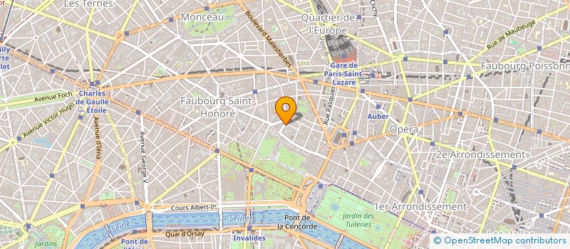 localisation de l'entreprise MADAME JEANNE DE CASTRES  PARIS