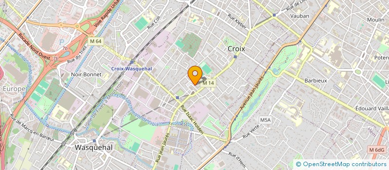 localisation de l'entreprise MADAME JEANNE DE CHARETTE DE LA CONTRIE  CROIX