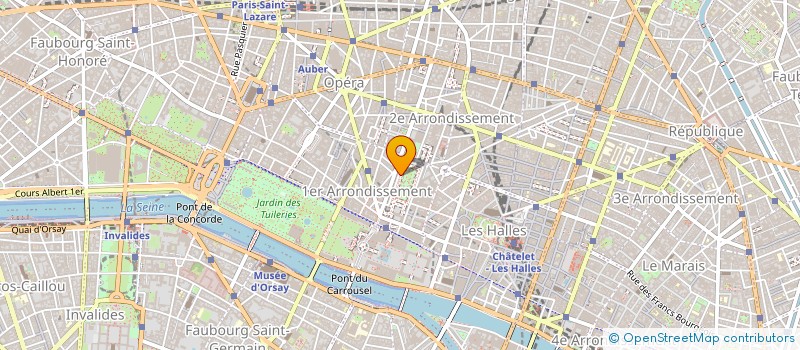 localisation de l'entreprise MADAME JEANNE DE FUNES à PARIS