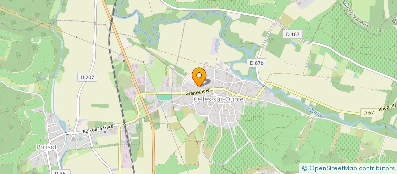 localisation de l'entreprise MADAME JEANNE DEHEURLES à CELLES-SUR-OURCE