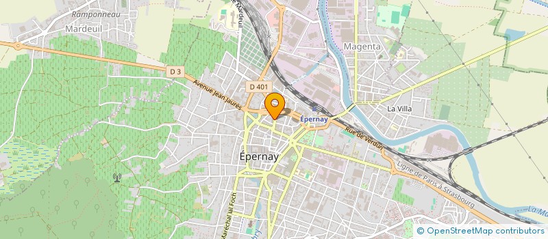 localisation de l'entreprise MADAME JEANNE DELAHAIGUE à EPERNAY