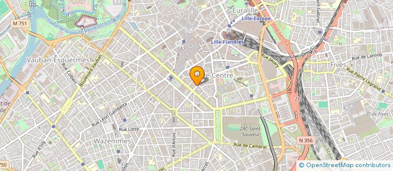 localisation de l'entreprise MADAME JEANNE DELMOTTE à LILLE