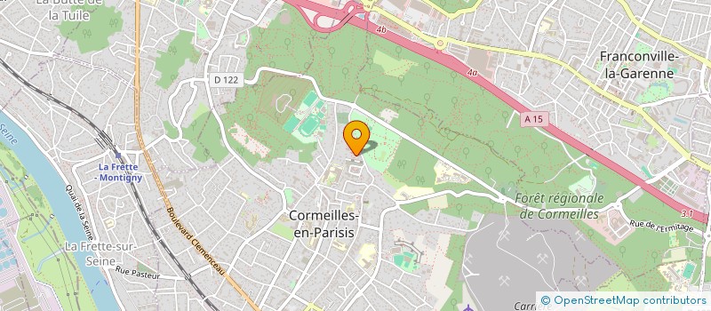 localisation de l'entreprise MADAME JEANNE DEMAY  CORMEILLES-EN-PARISIS