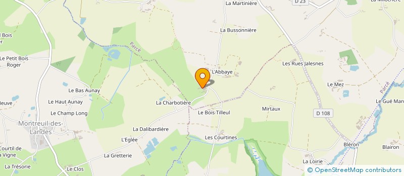 localisation de l'entreprise MADAME JEANNE DESRUES  CHATILLON-EN-VENDELAIS