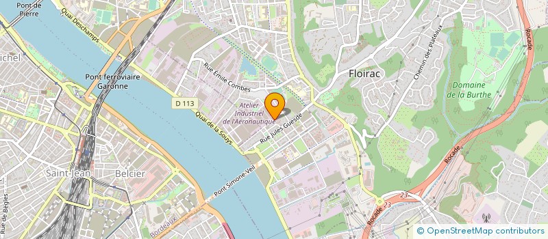 localisation de l'entreprise MADAME JEANNE DIGONNET  FLOIRAC