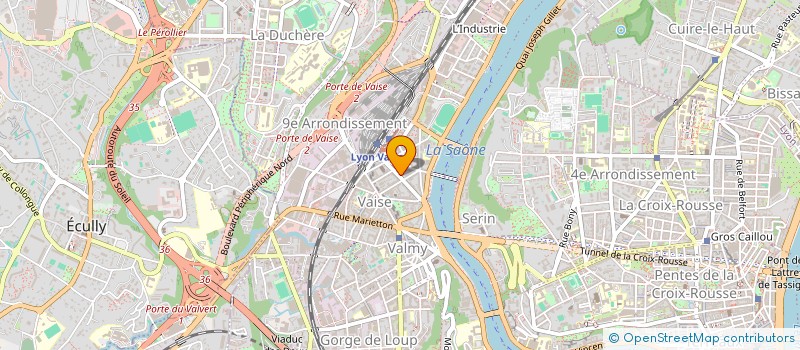 localisation de l'entreprise MADAME JEANNE DINAUT  LYON