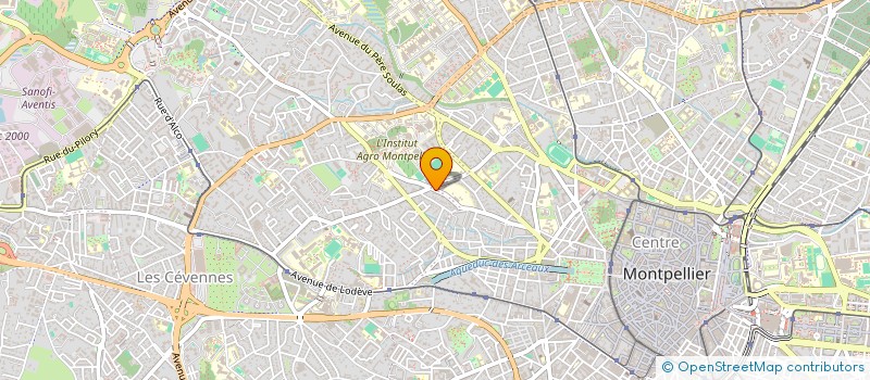 localisation de l'entreprise MADAME JEANNE DIZIER à MONTPELLIER