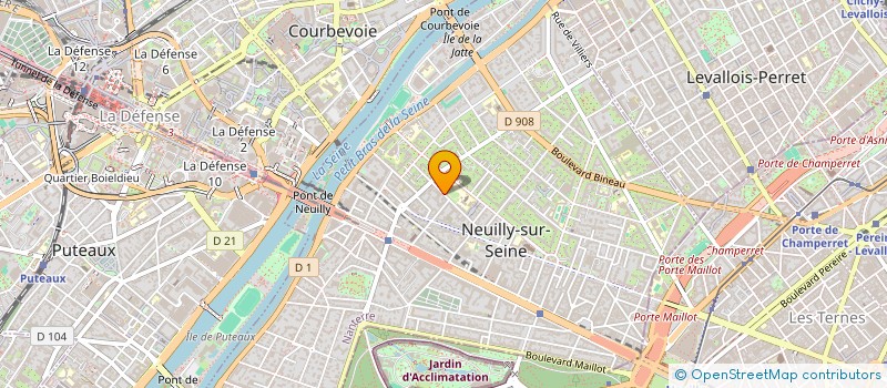 localisation de l'entreprise MADAME JEANNE DOAZAN à NEUILLY-SUR-SEINE