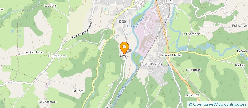 localisation de l'entreprise MADAME JEANNE DOZOLME à COURPIERE