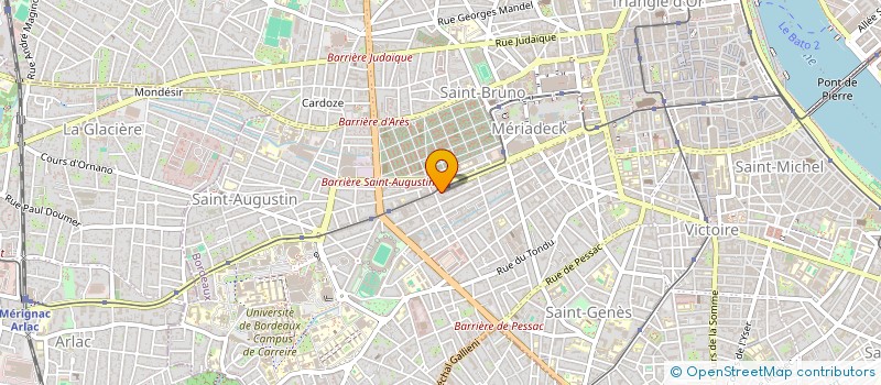 localisation de l'entreprise MADAME JEANNE DUCOS-CORIOU  BORDEAUX