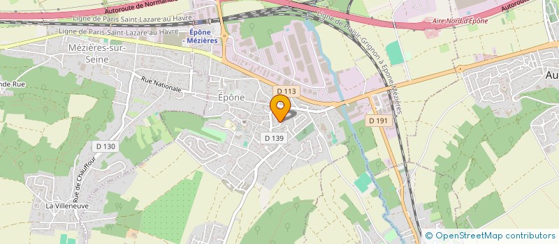 localisation de l'entreprise MADAME JEANNE DUFAYS  AUBERVILLIERS