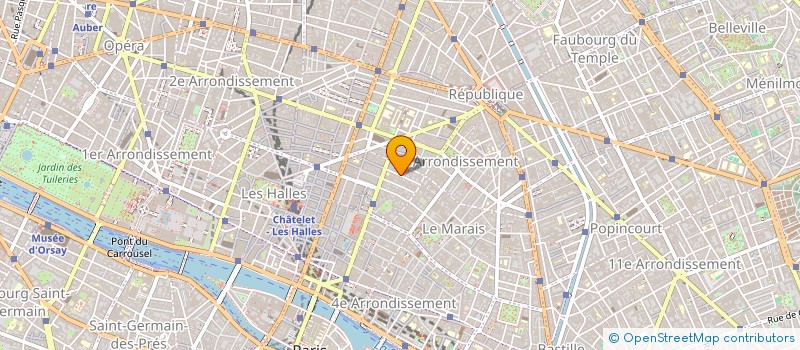 localisation de l'entreprise MADAME JEANNE DUFOREST  PARIS