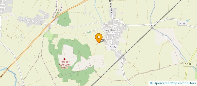 localisation de l'entreprise MADAME JEANNE DUFOUR  SEYCHALLES