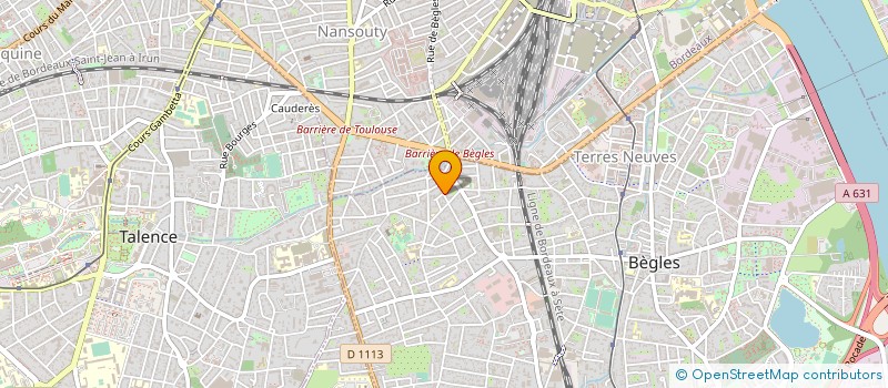 localisation de l'entreprise MADAME JEANNE DUGOUA à BEGLES