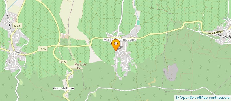 localisation de l'entreprise MADAME JEANNE DUMONT  MAILLY-CHAMPAGNE