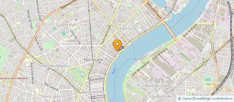 localisation de l'entreprise MADAME JEANNE DUMOULIN  BORDEAUX