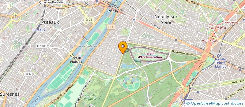 localisation de l'entreprise MADAME JEANNE DUPERRET à NEUILLY-SUR-SEINE