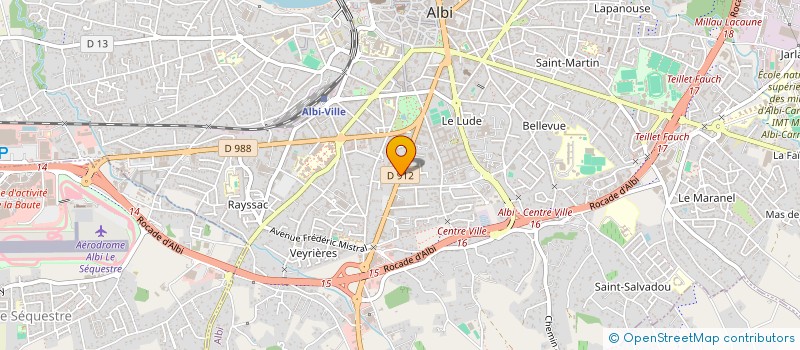 localisation de l'entreprise MADAME JEANNE DUPUIS à ALBI