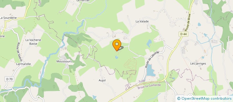 localisation de l'entreprise MADAME JEANNE DUPUIS  SAINT-GERMAIN-LES-VERGNES