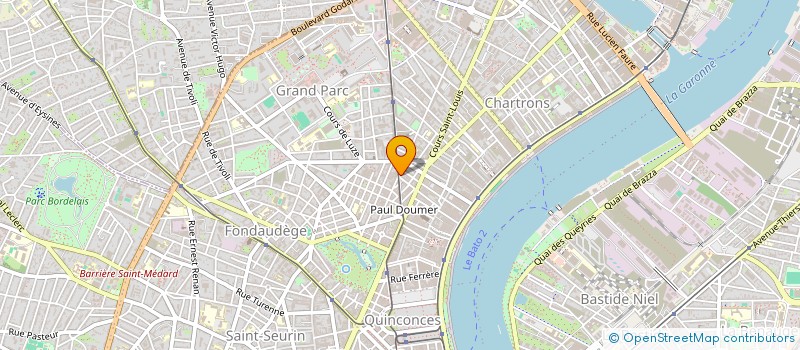 localisation de l'entreprise MADAME JEANNE DURAC  BORDEAUX