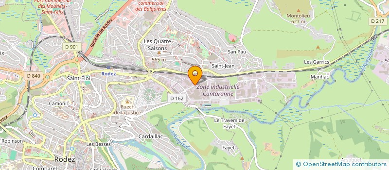 localisation de l'entreprise MADAME JEANNE DURAND  ONET-LE-CHATEAU