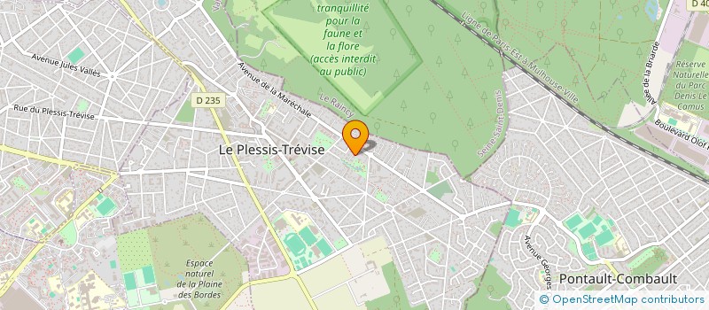 localisation de l'entreprise MADAME JEANNE DURUPT à LE PLESSIS-TREVISE