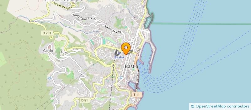 localisation de l'entreprise MADAME JEANNE EMMANUELLI à BASTIA