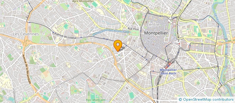 localisation de l'entreprise MADAME JEANNE ESTEVE à MONTPELLIER