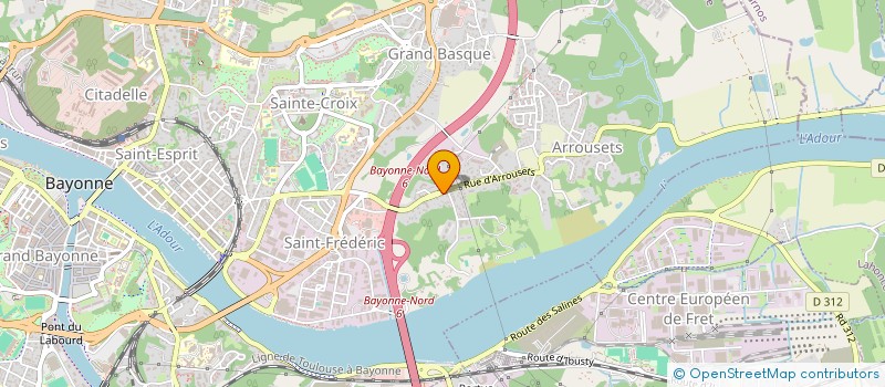 localisation de l'entreprise MADAME JEANNE ETCHETO à BAYONNE