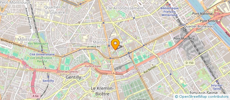 localisation de l'entreprise MADAME JEANNE EVENO  PARIS