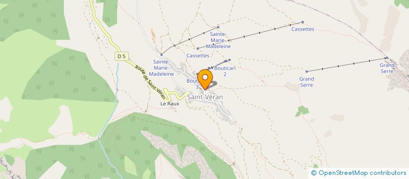 localisation de l'entreprise MADAME JEANNE EYMARD  ARVIEUX